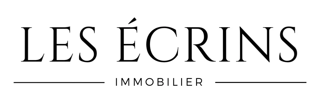 Logo de l'agence immobilière Les Écrins à Gordes dans le Luberon.